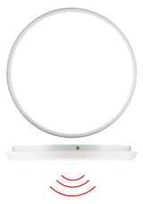 BEG LED-Sensorleuchte 25W 4000K 2100lm AL8-25-300-LEDN-HF ws Konv