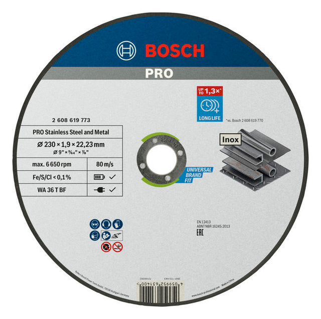BOSCH-EW Trennscheibe 230x1,9mm f.Metall 2608619773