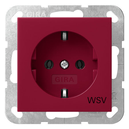 GIRA Steckdose 1f rt UP IP20 System 55 4188108