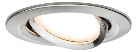 PAULMANN LED-Einbaustrahler 20,4W dim ws CoinSlim 938.78 3LEDs eisen 2700K 425lm