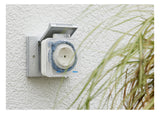 THEBEN Steckdosenschaltuhr IP44 Tage 16A theben-timer 26 IP 44 analog 230V 15min