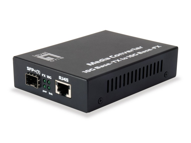 10-Gigabit RJ45 zu SFP+ Mediakonverter  Stück