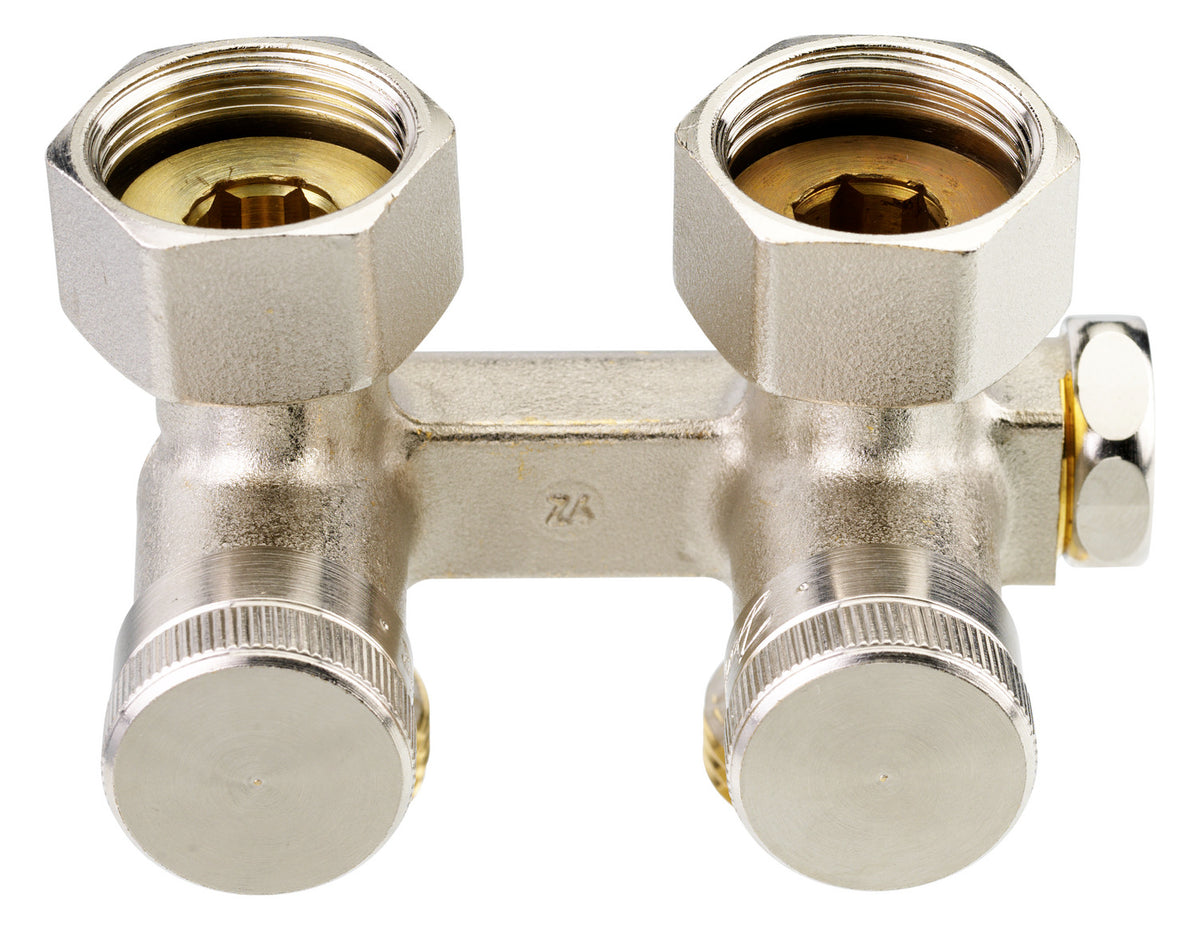 Danfoss Universalverschraubung RLV-K für Ventil-HK, Heizk, G 3/4, Durchgang | 003L0281