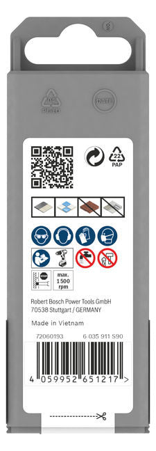 BOSCH-EW Diamant-Bohrkrone  8x33mm 13 mm PRO CERAMIC DRY Steckachse