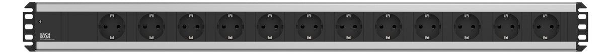 BACHMANN Steckdosenleiste 12f gr 2m 90° 300.002 IP20 1,5qmm