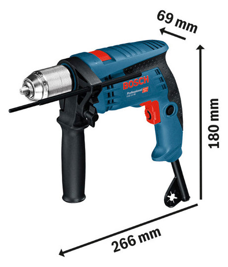 BOSCH-EW Schlagbohrmaschine 600W 1,8kg Professional GSB 13 RE 1,5-13mm 10,8Nm