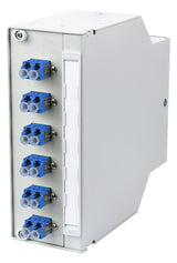 METZ CONNECT LWL-Patchpanel 6f LC-D OS2 15024A07406-E Hutschiene max:6f