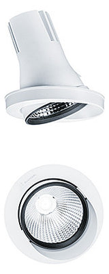 ZUMTOBEL LED-Einbaustrahler 36W Konv ws CARDAN CAR EVO M 3k3-940 SWI SP WH 1LED