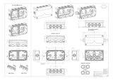 SPELSBERG Abzweigkasten 87x152mm Kst gr Abox 025/2-L IP66 IK07 hfr