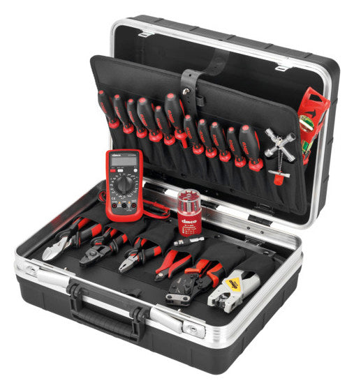 CIMCO Werkzeugset 20tlg 3Zangen 2xPZ 170530 3xKabSchneid