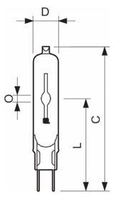 PHILIPS-LM Halogen-Metalldampflampe 50W MASTER C CDM-TC Elite 50W/930 G8.5 1 300