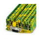 PHOENIX Schutzleiter-Reihenklemme gn/ge ST 16-TWIN-PE 0,2-25qmm 1Etage TS35
