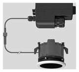 BEGA LED-Deckeneinbauleuchte 11,8W 3000K 24872WK3 662lm ws Konv DALI
