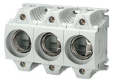 SIEMENS D-Sicherungssockel DIII 3p 63A 5SF5268 500V Kst m.Abd Schraubbef
