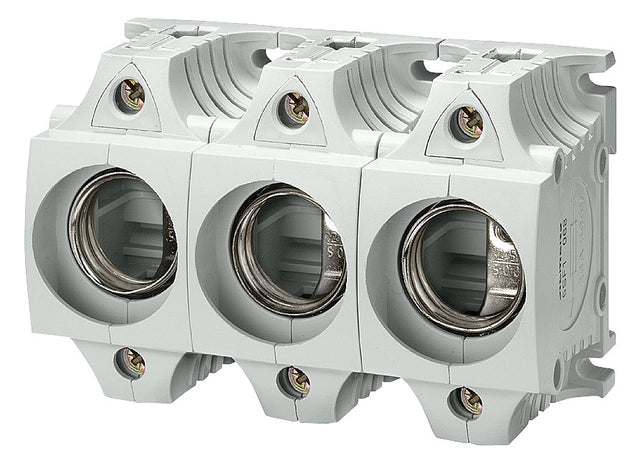 SIEMENS D-Sicherungssockel DIII 3p 63A 5SF5268 500V Kst m.Abd Schraubbef