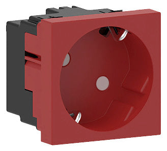 GGK Steckdose 1f rt mt GEB-K m.BS USB M45-1-Steckdose IP20 vert