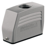 WEIDMÜLLER Tüllengehäuse Längsbügel alu HDC 16A TOLU 1M25G IP66 89x58x32,5mm