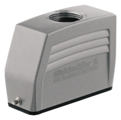 WEIDMÜLLER Tüllengehäuse Längsbügel alu HDC 16A TOLU 1M25G IP66 89x58x32,5mm