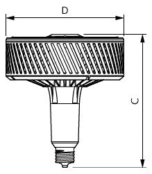 PHILIPS-LM LED-Lampe E40 95W 4000K ws E TrueForce TForce LED HPI UN 95W E40 840