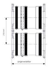 Hauff Doppel-Dichtpackung HSI150 1x1 K2 Varia 200-260 | 3030300084