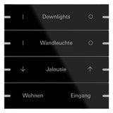 GIRA Tastwippe KNX sw Glas 4f 503405