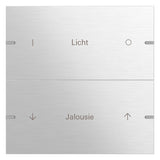 GIRA Tastwippe KNX alu Metall Alu 2f 503217