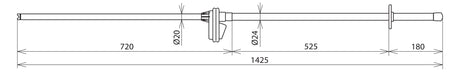 DEHN SE Spannungsprüfgerät 1p 20kV AC PHG2 20 50Hz opt Innenr