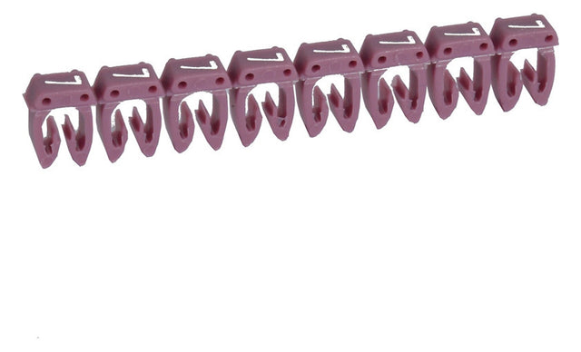 LEGRAND Kabelmarkierung 7 vi Kabel Kst Legrand 038217  2,2-3mm 5x3mm rast 7