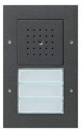 GIRA Türstationmodul AP anth 3RT modular Türko 126767 Bus m.Infoschild m.Abd