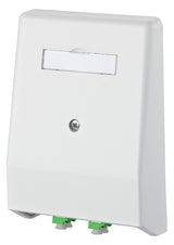 METZ CONNECT LWL-Anschlussdose 2xLC-D UP 1501107602-E ws abgew Wickelvorrat