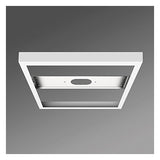 REGIOLUX Aufbaurahmen ws Alu L627mm LO-AR 600/625 vw RAL9016 B627mm H62mm