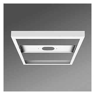 REGIOLUX Aufbaurahmen ws Alu L627mm LO-AR 600/625 vw RAL9016 B627mm H62mm