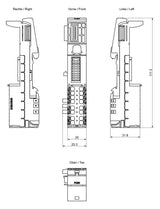 SIEMENS Baugruppenträger UC UC 1Steckpl 6ES7193-6BP20-0BF0 f.Tragschien FReinb