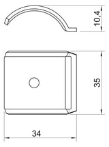 BETTERMANN Gegenwanne 22-28mm ST 2058FW M 28 DD