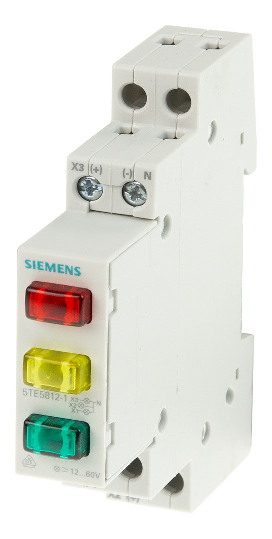 SIEMENS Taster REG 230VAC Signlamp LED 5TE5803 1TE