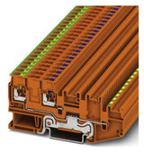 PHOENIX Reihenklemme 0,2-2,5qmm 4Etagen PTIO-IN 2,5/4-PE OG or 20A TS35