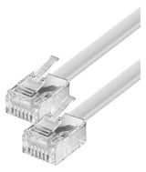 ESYLUX Patchkabel sys 10m Eth Schirm ws CABLE RJ11 10m WH -