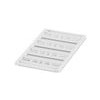 PHOENIX Klemmenmarkierung ws RM=4,2mm UC-TMF 4 unbedr
