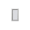 SIEDLE Rahmen-Türstation 2f UP si alu KR 611-2/1-0 SM 231x131x15mm