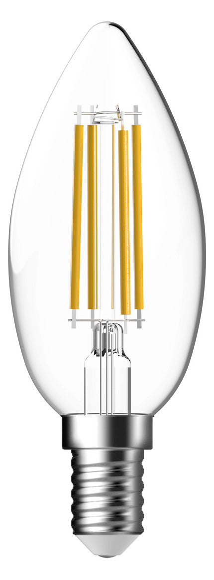 MEGAMAN LED-Kerzenlampe FM E14 C35 5,3W MM21147 2700K ws 470lm F kl dim 360° AC