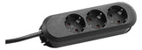 BACHMANN Steckdosenleiste 3f sw 5m 35° 387.172 IP20 1,5qmm