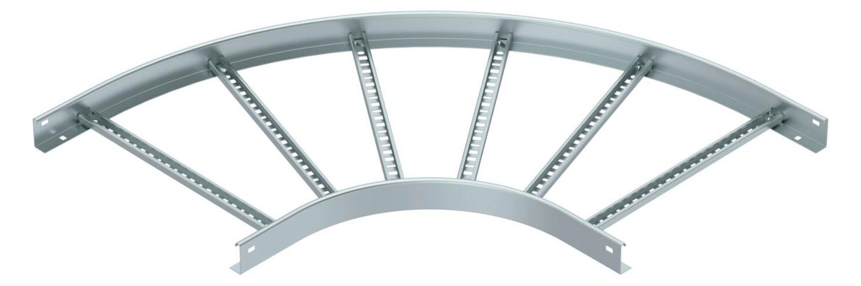 BETTERMANN Bogen Kabelleiter horiz 90° LB 90 650 R3 FS 60x500mm o.Verb R=300mm