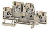 WEIDMÜLLER Bauelement-Reihenklemme bg 1A A2T 2.5 EM2 D/6 0,5-2,5qmm 2Etagen
