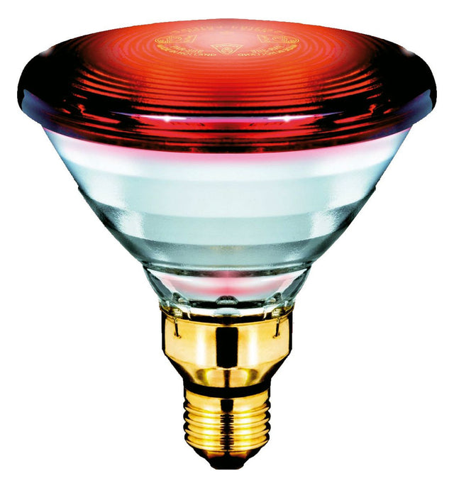 PHILIPS-LM Infrarotlampe 150W 230V E27 InfraRed PAR38 IR 150W E27 230V Red UNP/