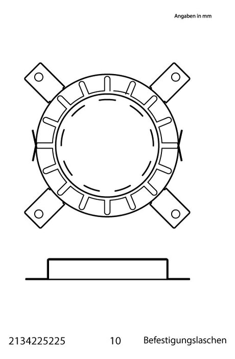 WALRAVEN Brandschutzmanschette Pacifyre AWM II für br. Rohr / ged. MSV 225mm