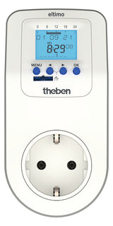 THEBEN Steckdosenschaltuhr IP20 Wochen theben-eltimo 020 top3 digi 230V 480std