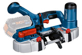 BOSCH-EW Akku-Bandsäge 18V T63,5mm Professional GCB 18V-63