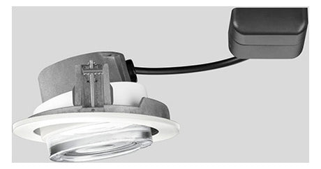BEGA LED-Einbaustrahler 10,4W Konv DALI ACCENTA VARIO 50714.1K3 1LED ws 3000K