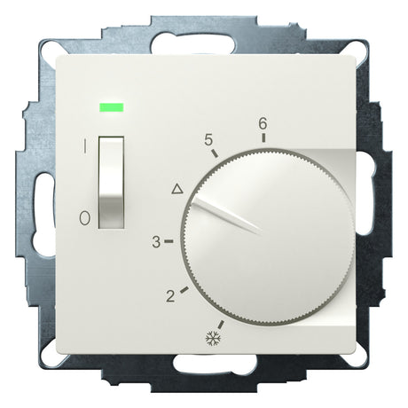 EBERLE Raumthermostat 230V 10A Öffner UTE 1015-RAL9010-G-55 IP20 Bimetall