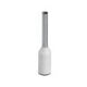 PHOENIX Aderendhülse 0,5qmm 14mm isol PP AI 0,5 - 8 WH kurzschl.fest ws Cu